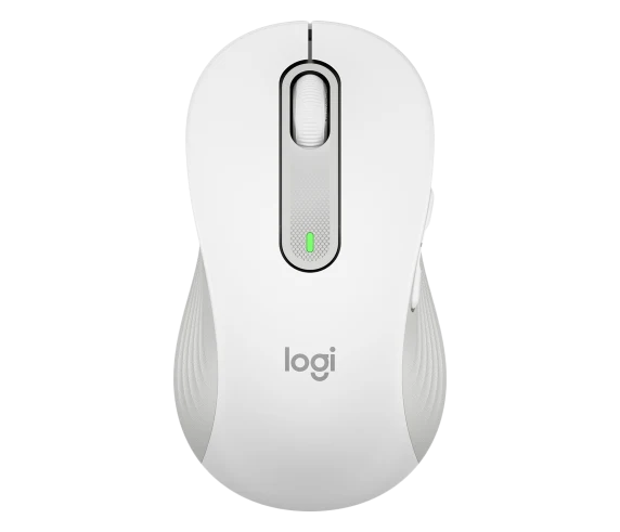 Мышь Logitech M650, оптическая, беспроводная, USB, белый и серый [910-006392]